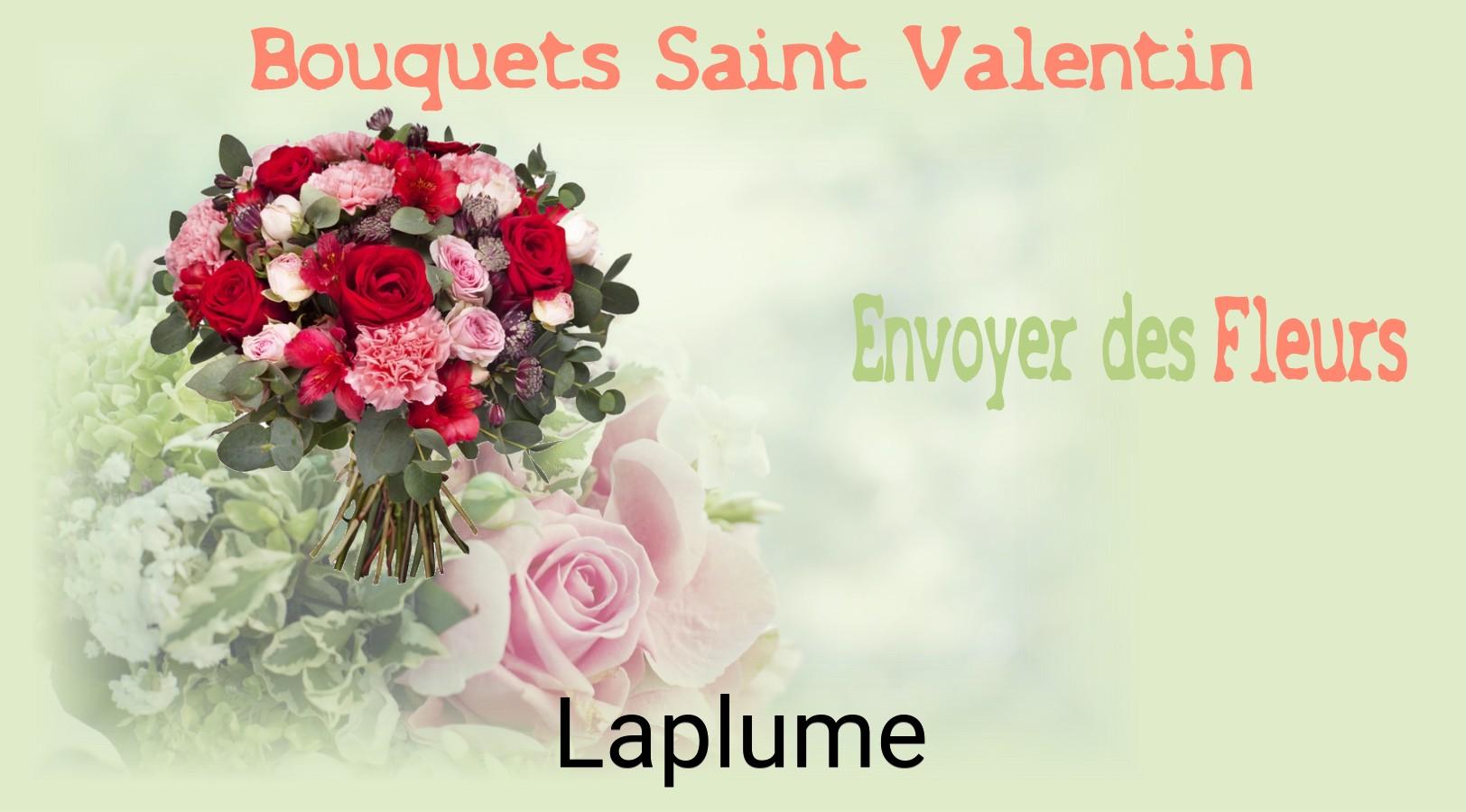 Roses de Saint-Valentin livrées à Laplume
